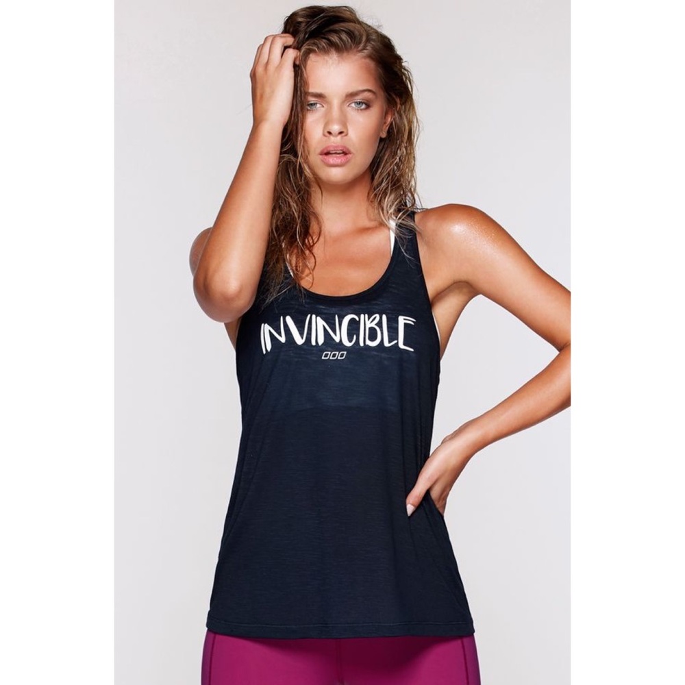 Lorna Jane “Invincible” Racerback Tank Top